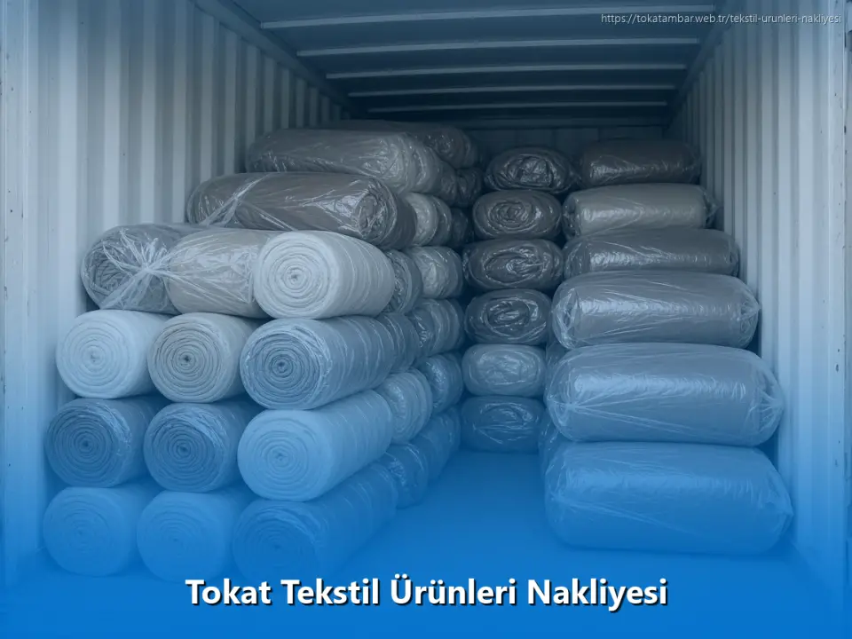Tokat Tekstil Ürünleri Nakliyesi